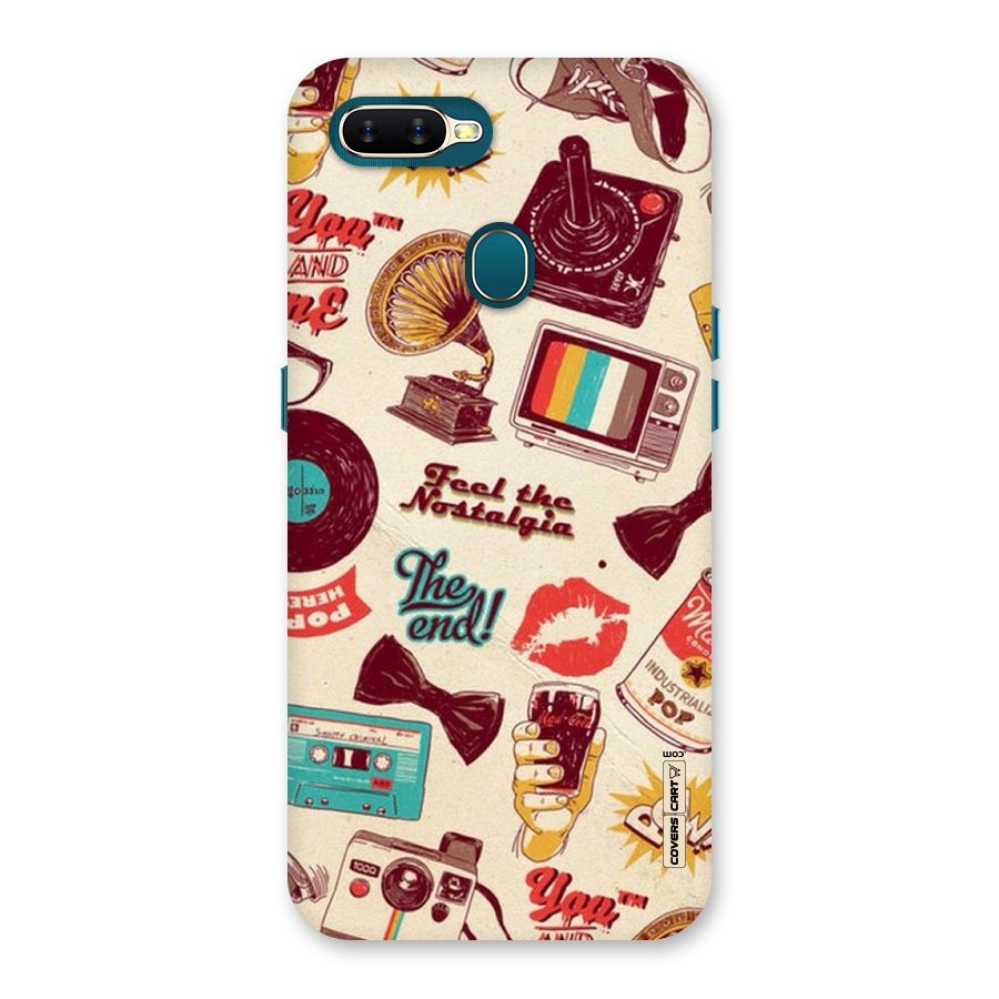 Feel The Nostalgia Back Case for Oppo A11k