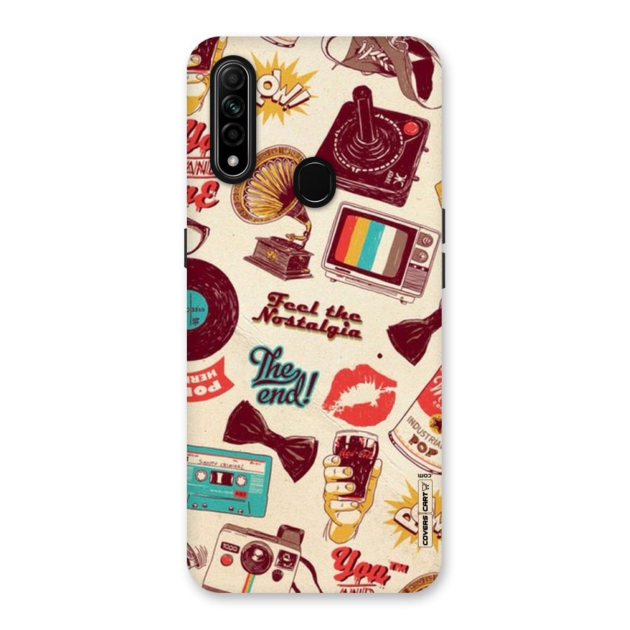 Feel The Nostalgia Back Case for Oppo A31