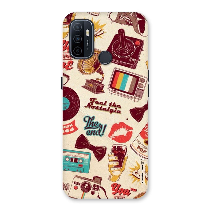 Feel The Nostalgia Back Case for Oppo A32