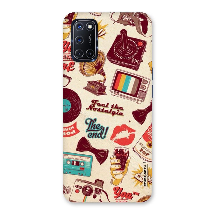 Feel The Nostalgia Back Case for Oppo A52