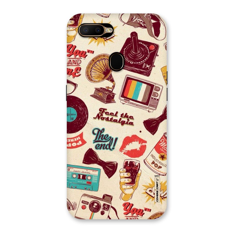 Feel The Nostalgia Back Case for Oppo A5s