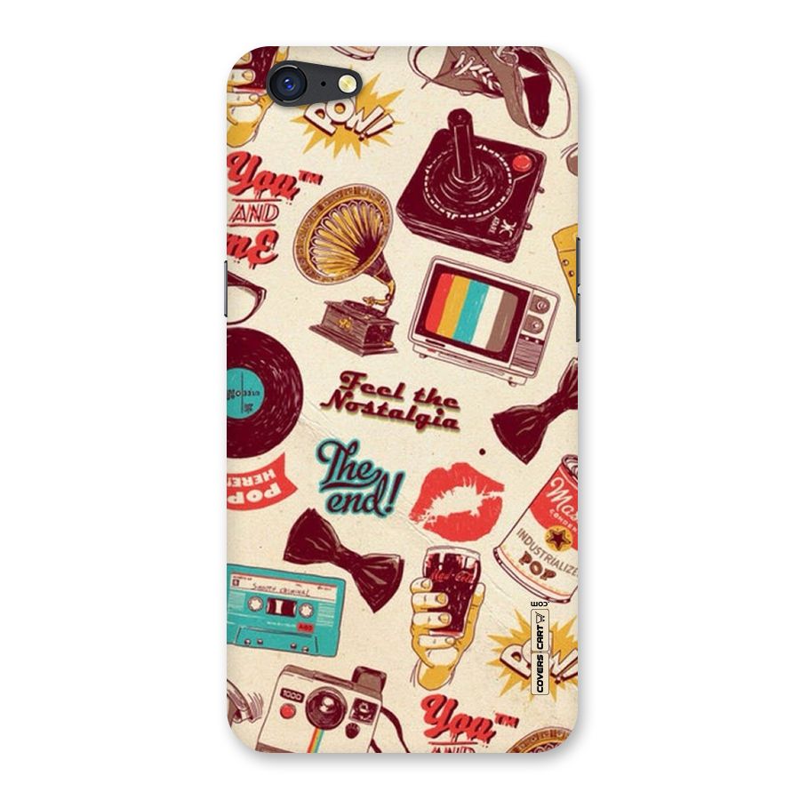 Feel The Nostalgia Back Case for Oppo A71