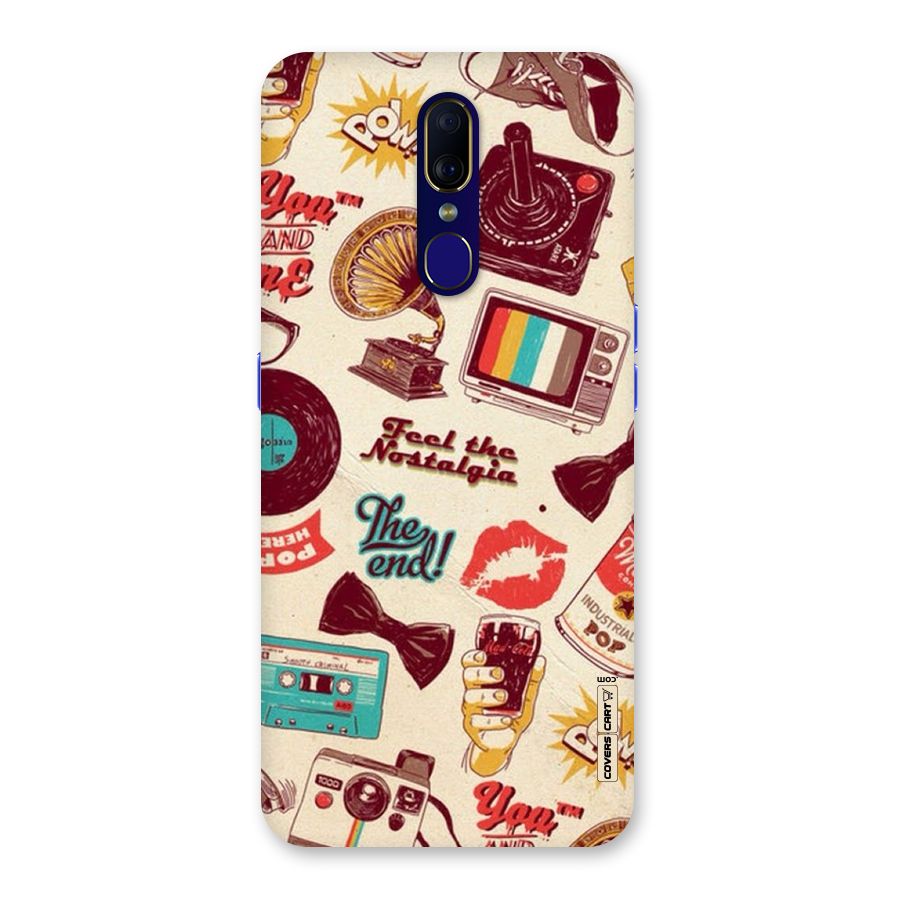 Feel The Nostalgia Back Case for Oppo A9