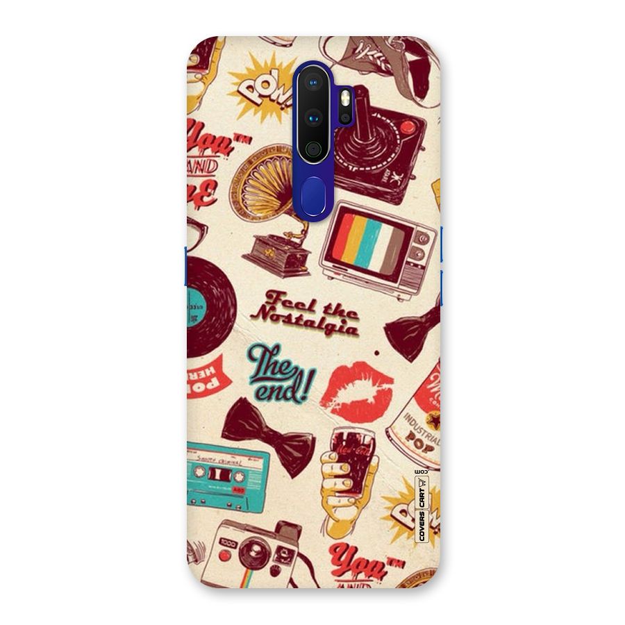 Feel The Nostalgia Back Case for Oppo A9 (2020)