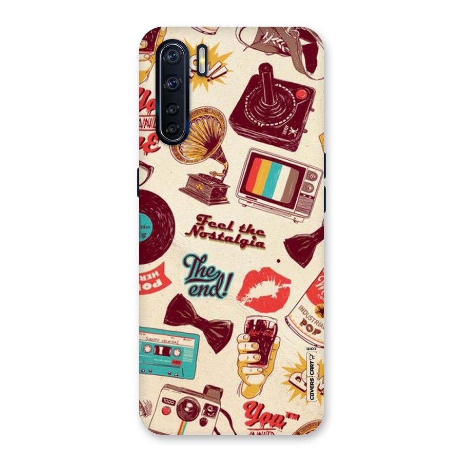 Feel The Nostalgia Back Case for Oppo F15