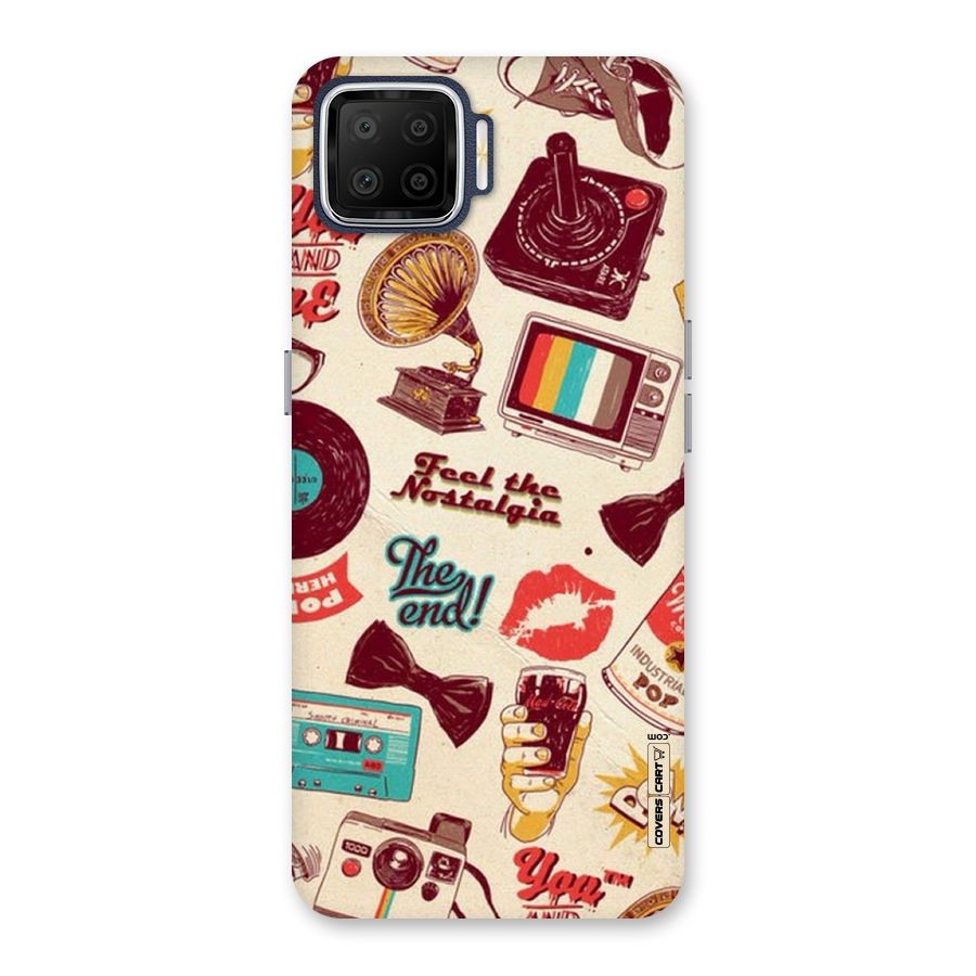 Feel The Nostalgia Back Case for Oppo F17