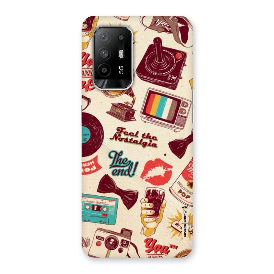 Feel The Nostalgia Back Case for Oppo F19 Pro Plus 5G