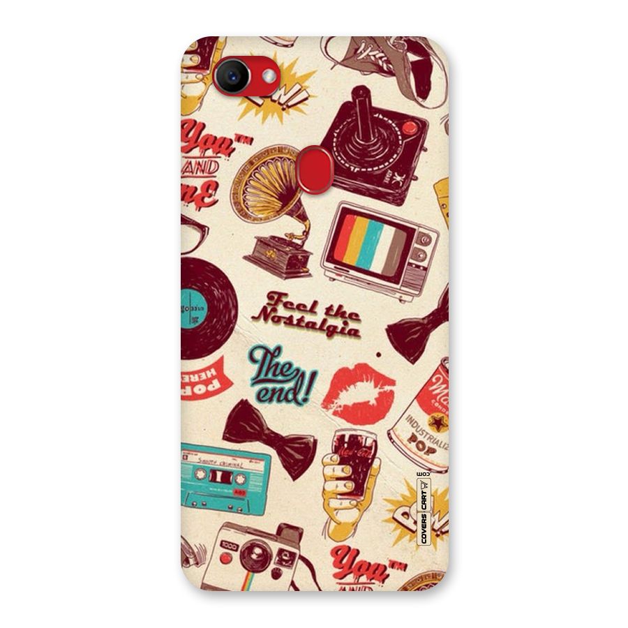 Feel The Nostalgia Back Case for Oppo F7