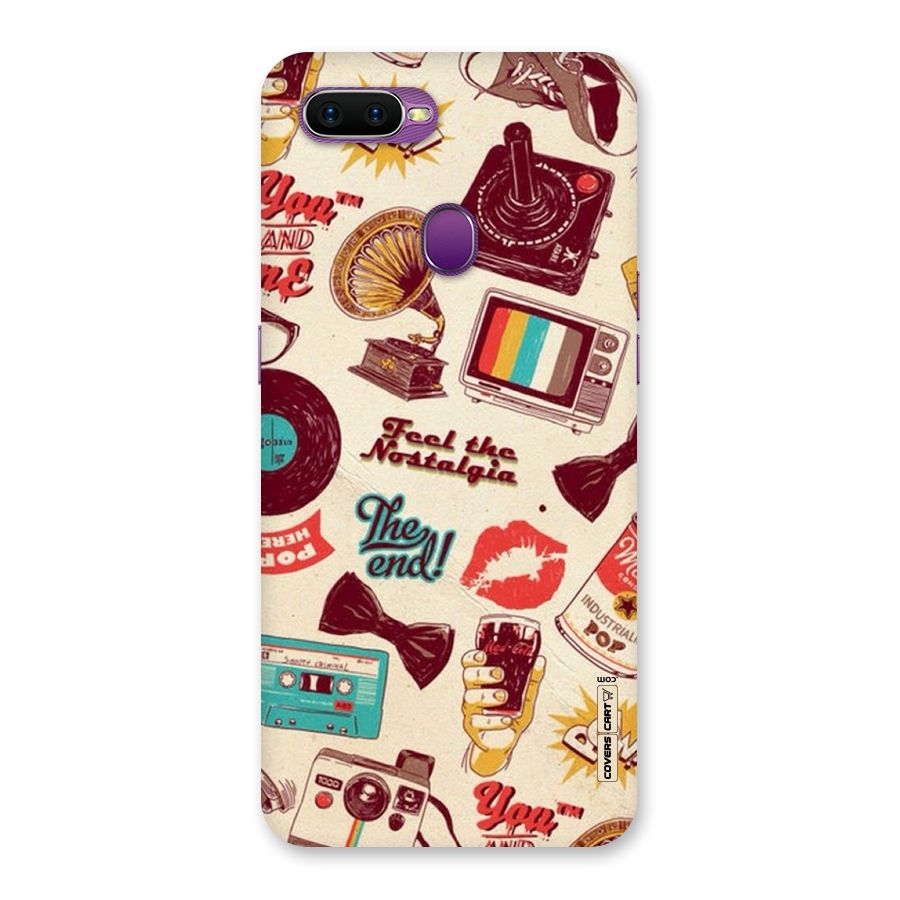 Feel The Nostalgia Back Case for Oppo F9