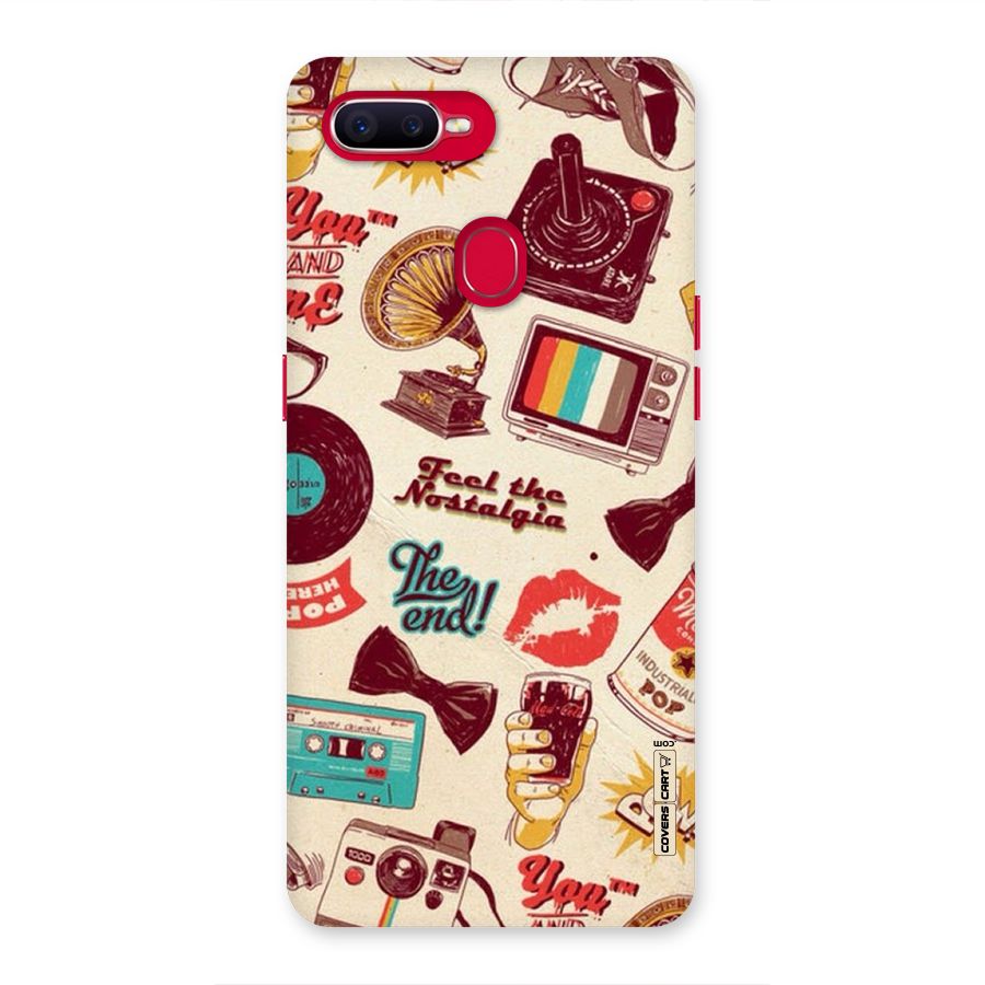 Feel The Nostalgia Back Case for Oppo F9 Pro
