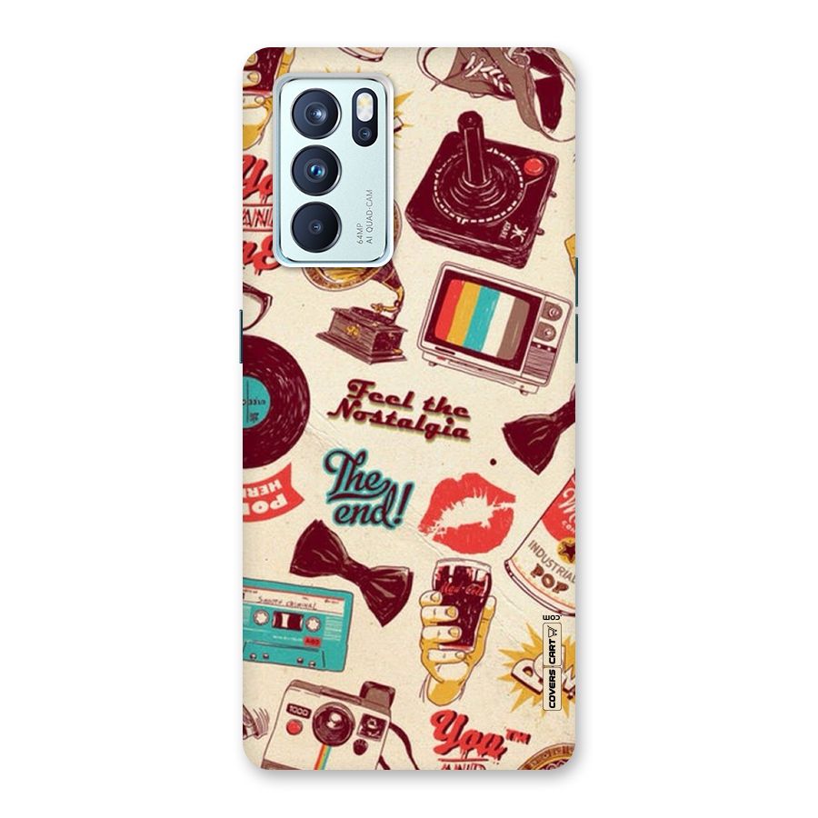 Feel The Nostalgia Back Case for Oppo Reno6 Pro 5G