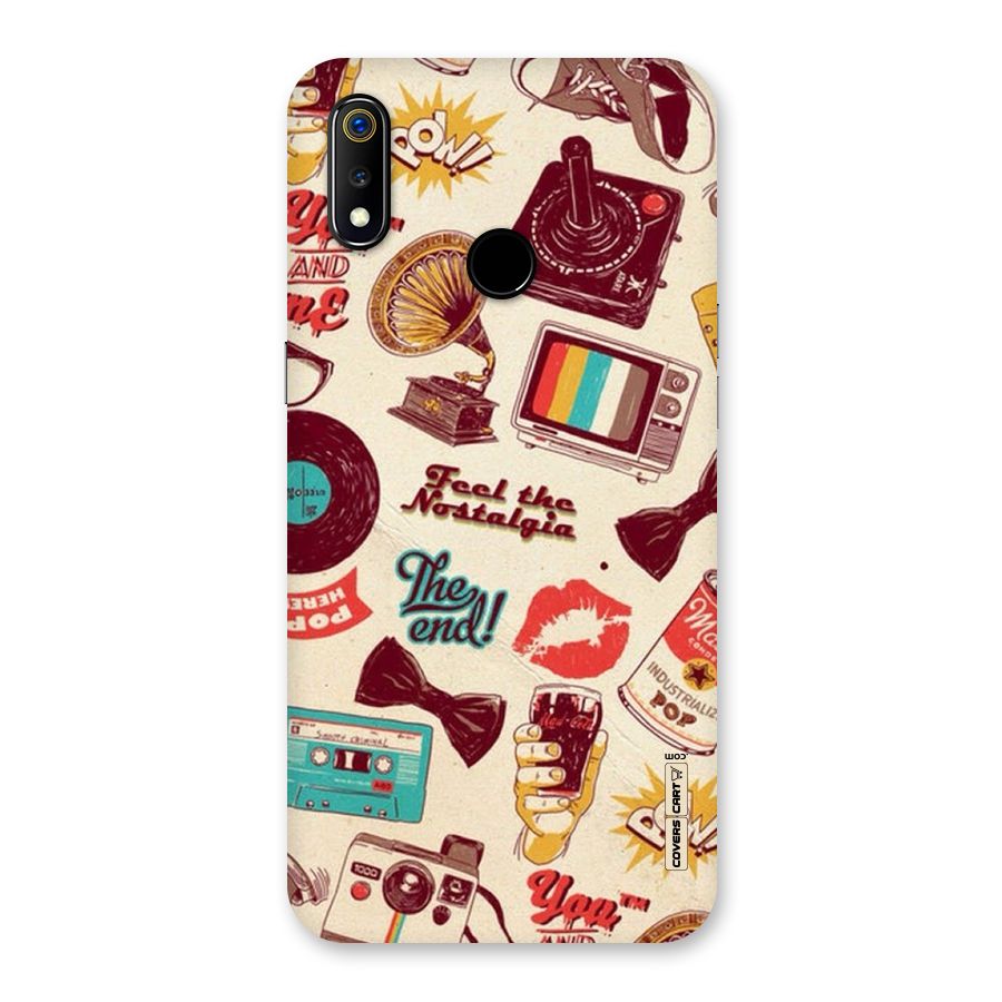 Feel The Nostalgia Back Case for Realme 3