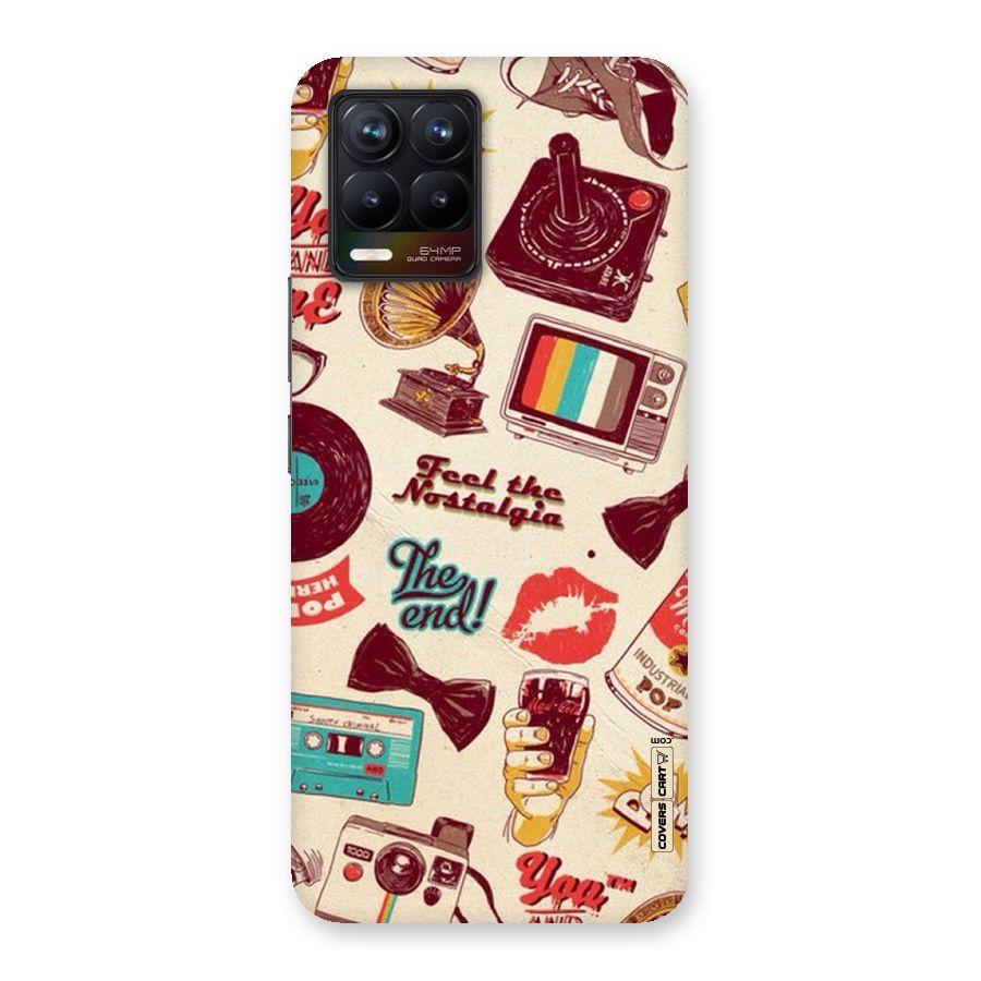 Feel The Nostalgia Back Case for Realme 8