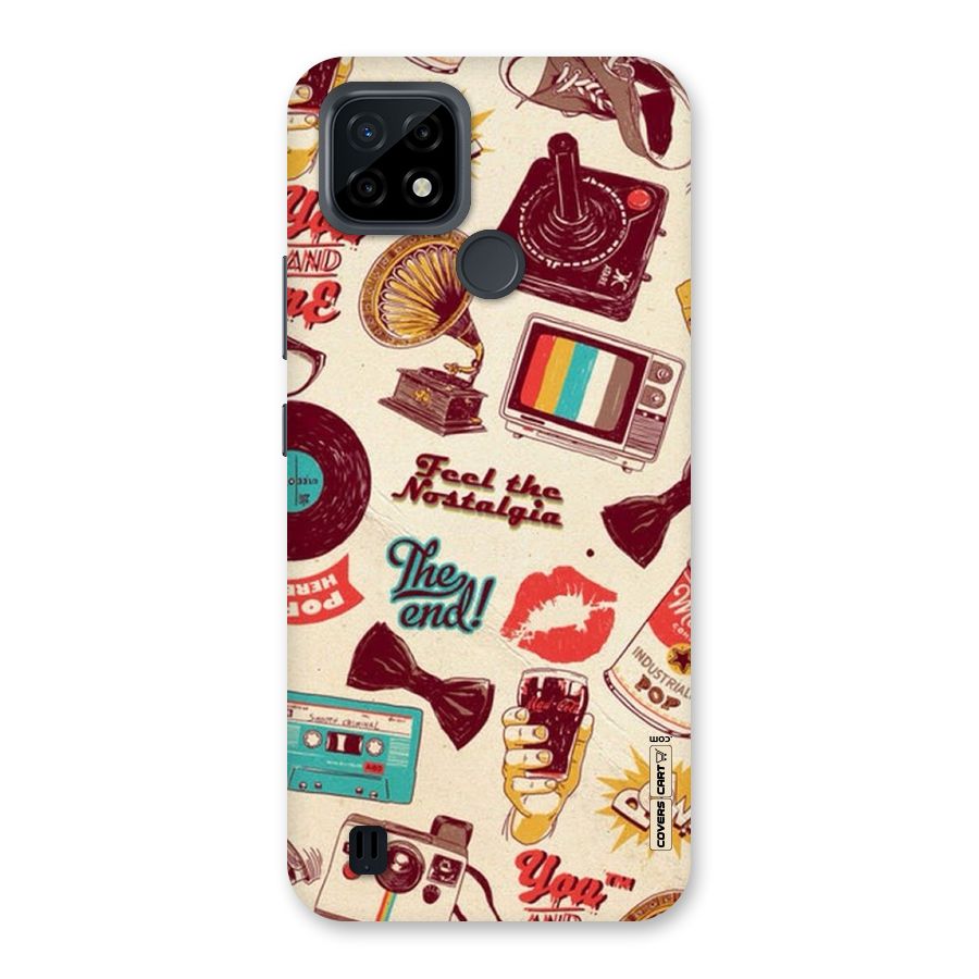 Feel The Nostalgia Back Case for Realme C21