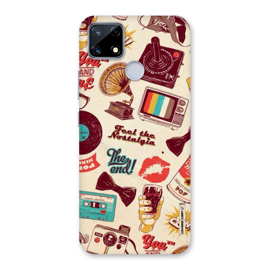 Feel The Nostalgia Back Case for Realme Narzo 20
