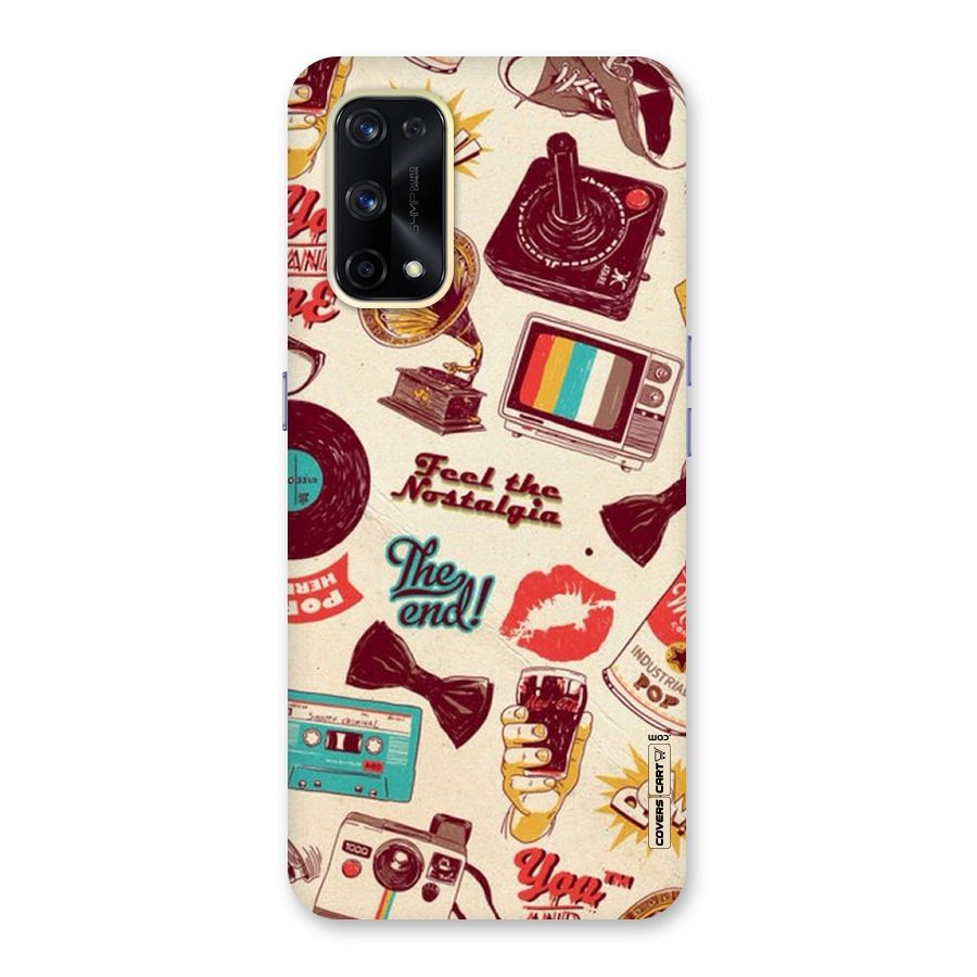 Feel The Nostalgia Glass Back Case for Realme X7 Pro