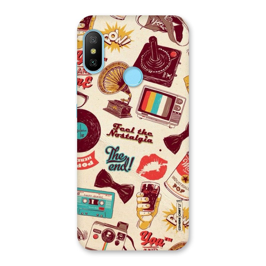 Feel The Nostalgia Back Case for Redmi 6 Pro
