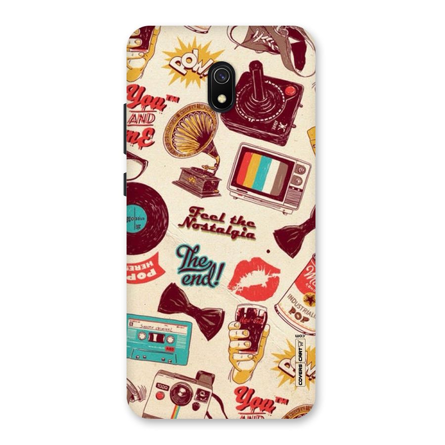 Feel The Nostalgia Back Case for Redmi 8A