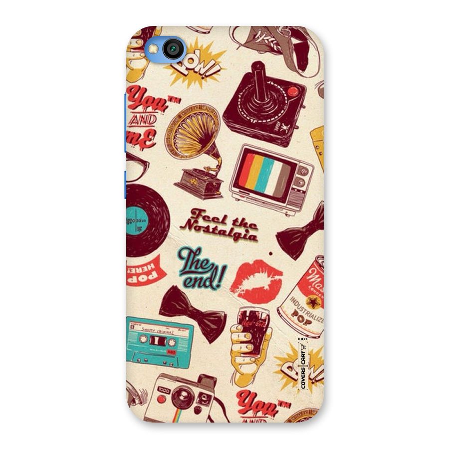 Feel The Nostalgia Back Case for Redmi Go