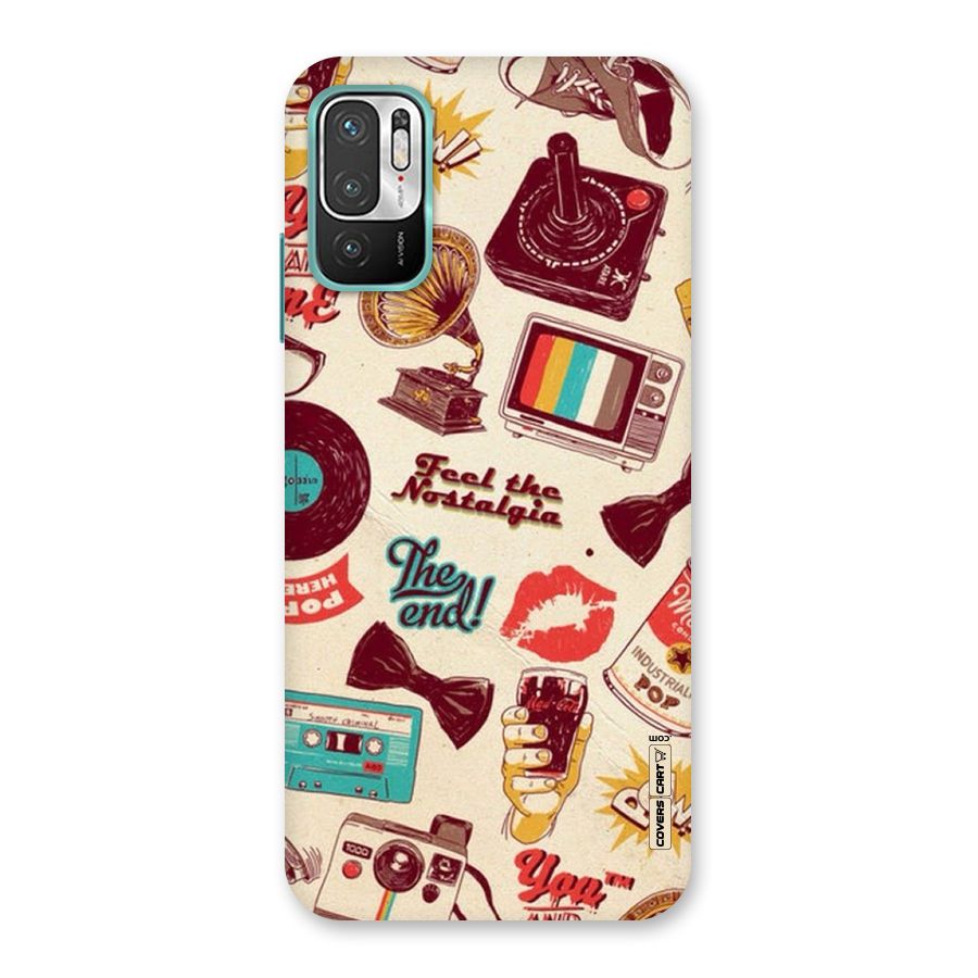 Feel The Nostalgia Back Case for Redmi Note 10T 5G
