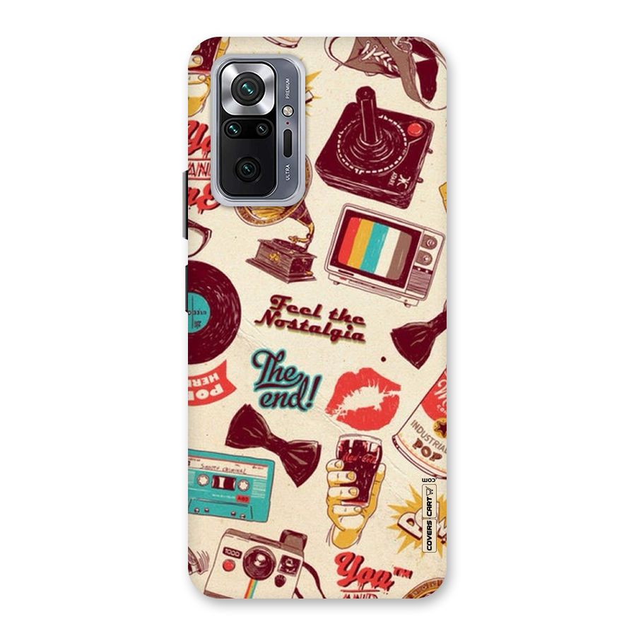 Feel The Nostalgia Back Case for Redmi Note 10 Pro