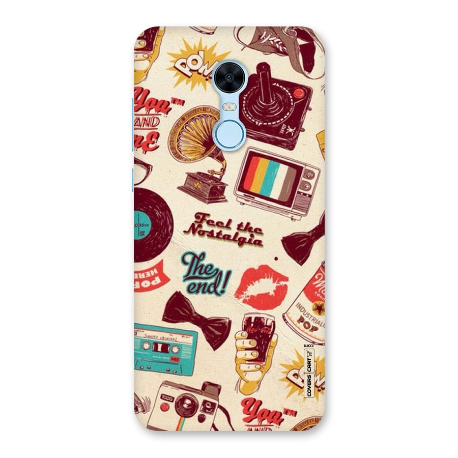 Feel The Nostalgia Back Case for Redmi Note 5