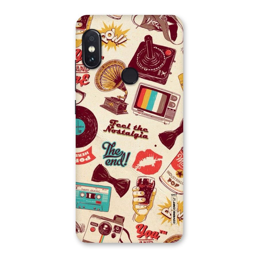 Feel The Nostalgia Back Case for Redmi Note 5 Pro