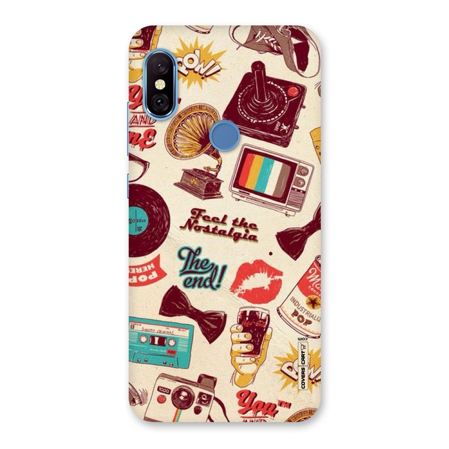 Feel The Nostalgia Back Case for Redmi Note 6 Pro