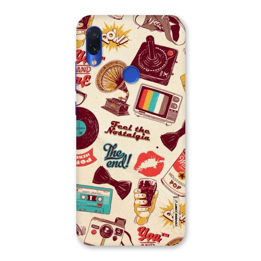 Feel The Nostalgia Back Case for Redmi Note 7