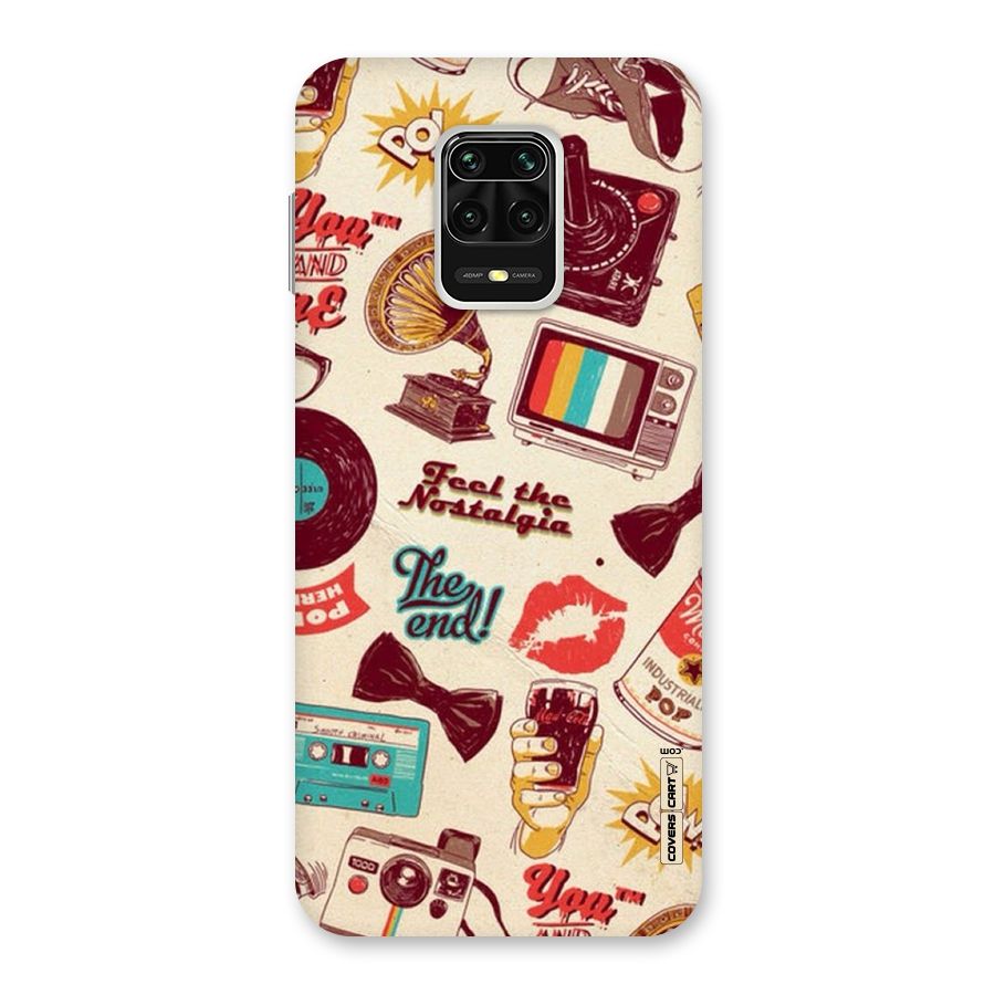 Feel The Nostalgia Back Case for Redmi Note 9 Pro
