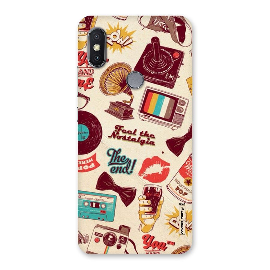 Feel The Nostalgia Back Case for Redmi Y2