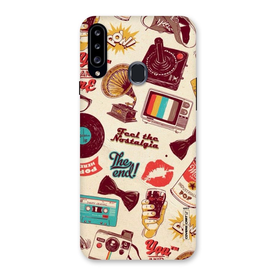 Feel The Nostalgia Back Case for Samsung Galaxy A20s