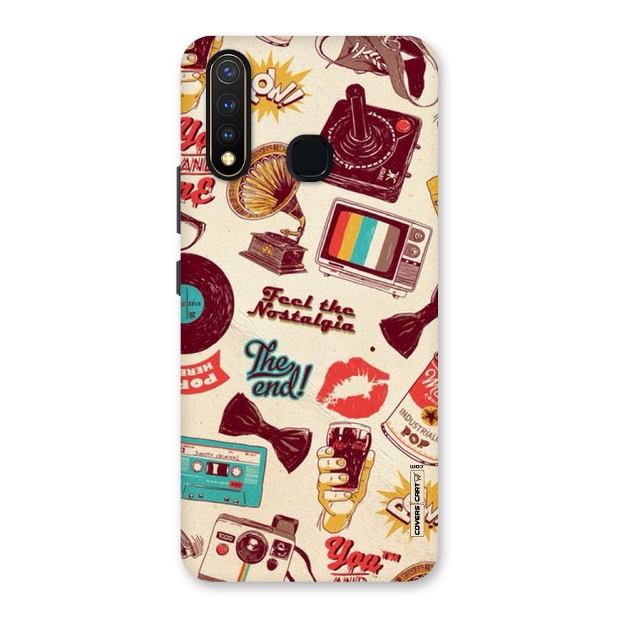 Feel The Nostalgia Back Case for Vivo U20