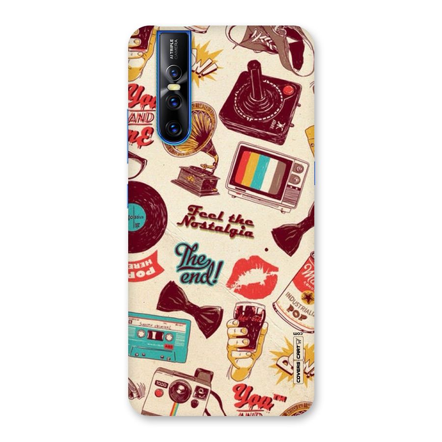 Feel The Nostalgia Back Case for Vivo V15 Pro
