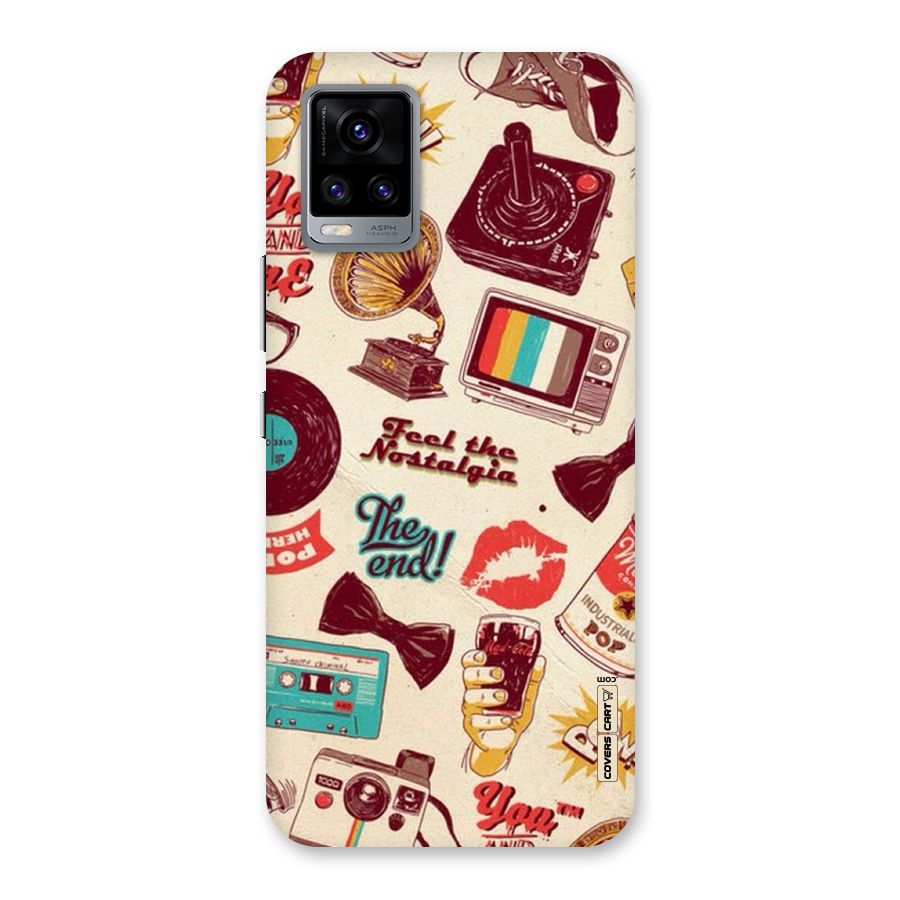 Feel The Nostalgia Back Case for Vivo V20