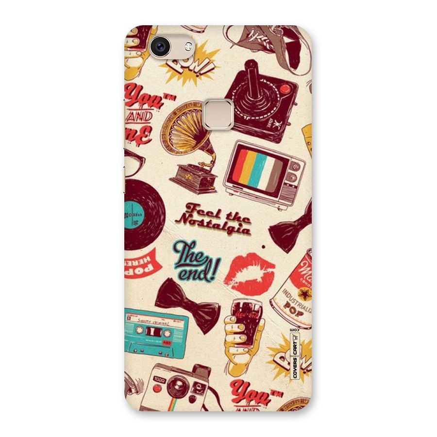 Feel The Nostalgia Back Case for Vivo V7