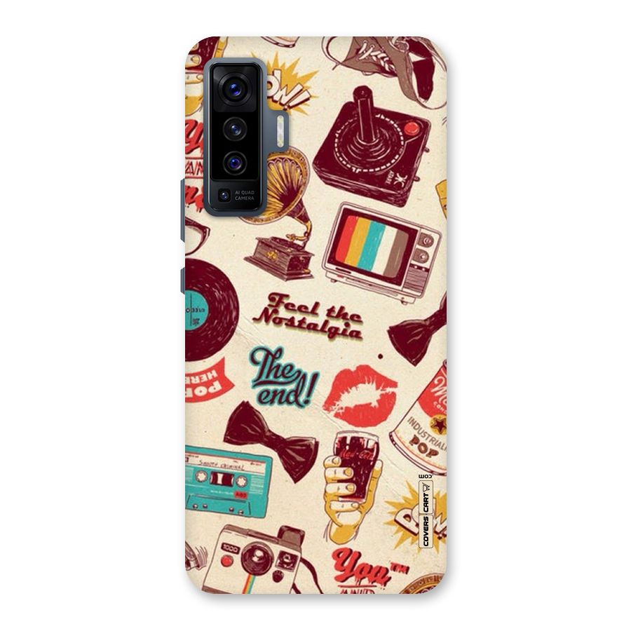 Feel The Nostalgia Back Case for Vivo X50