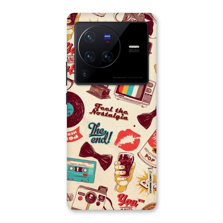 Feel The Nostalgia Back Case for Vivo X80 Pro