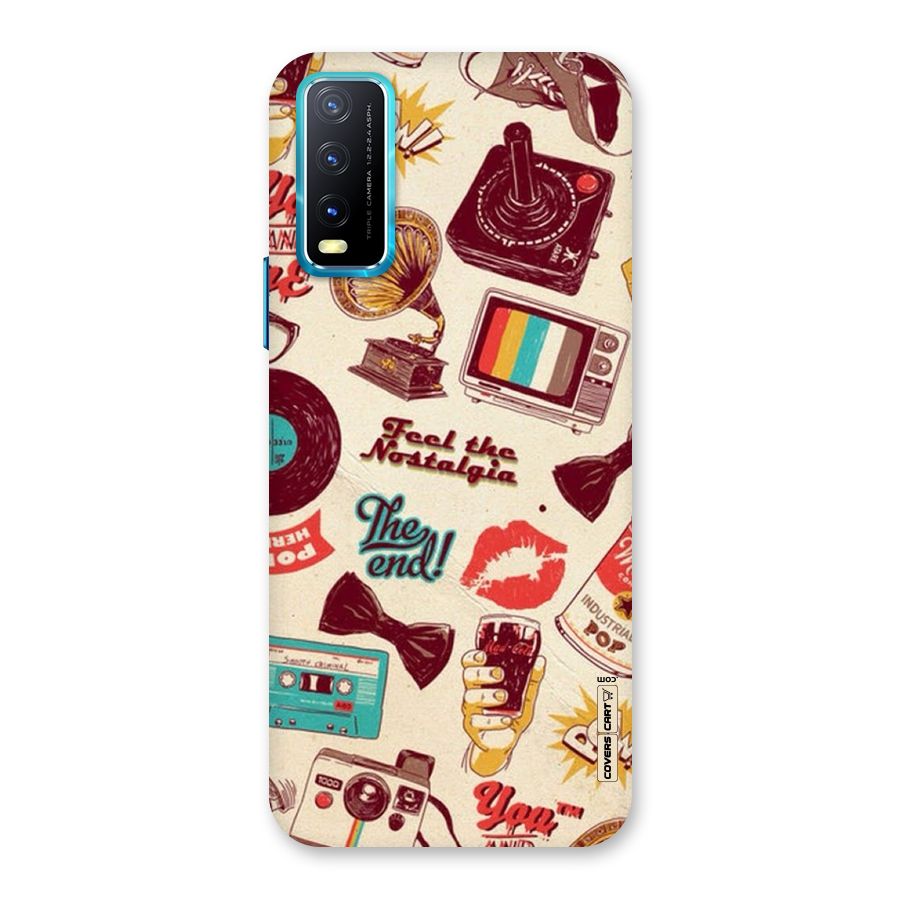 Feel The Nostalgia Back Case for Vivo Y20G