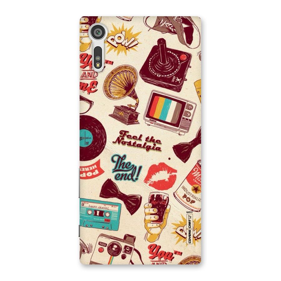 Feel The Nostalgia Back Case for Xperia XZ