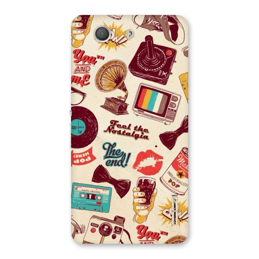 Feel The Nostalgia Back Case for Xperia Z3 Compact