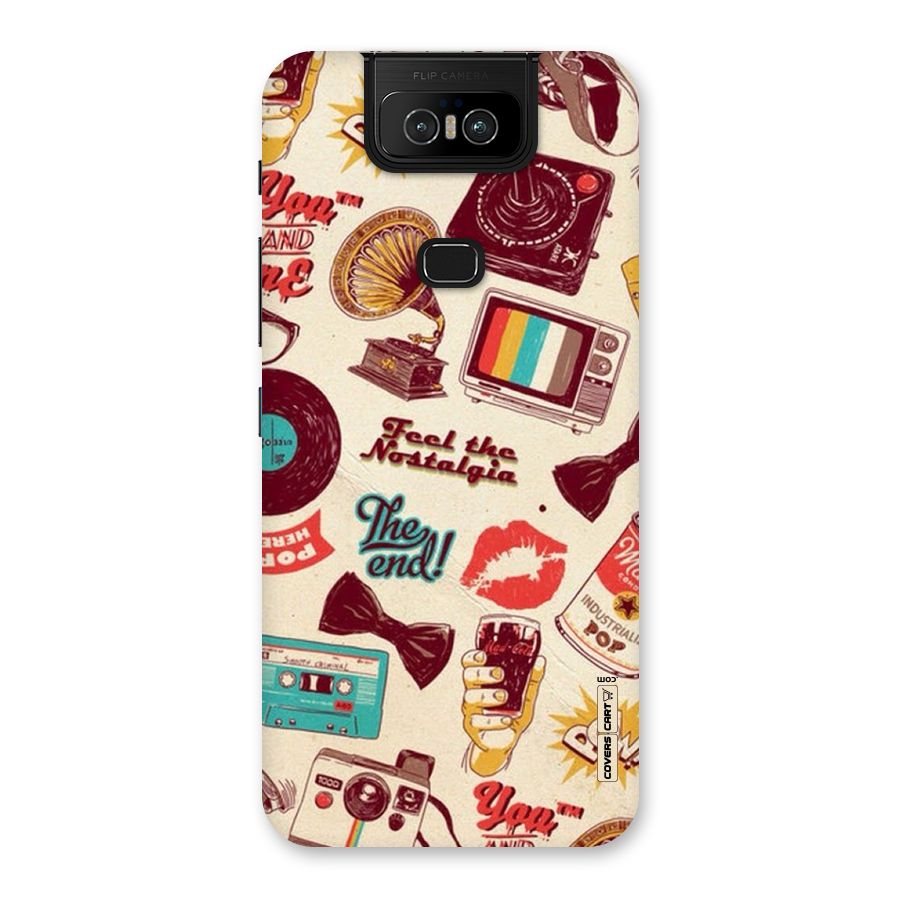 Feel The Nostalgia Back Case for Zenfone 6z