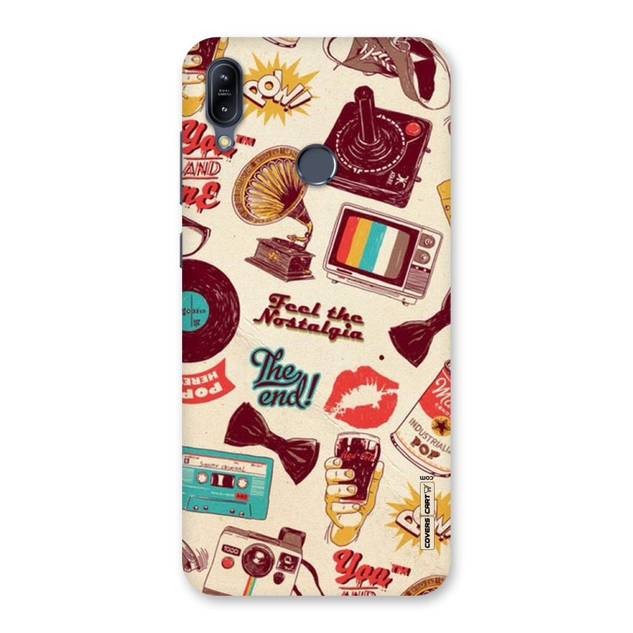 Feel The Nostalgia Back Case for Zenfone Max M2