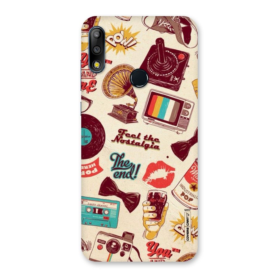 Feel The Nostalgia Back Case for Zenfone Max Pro M2