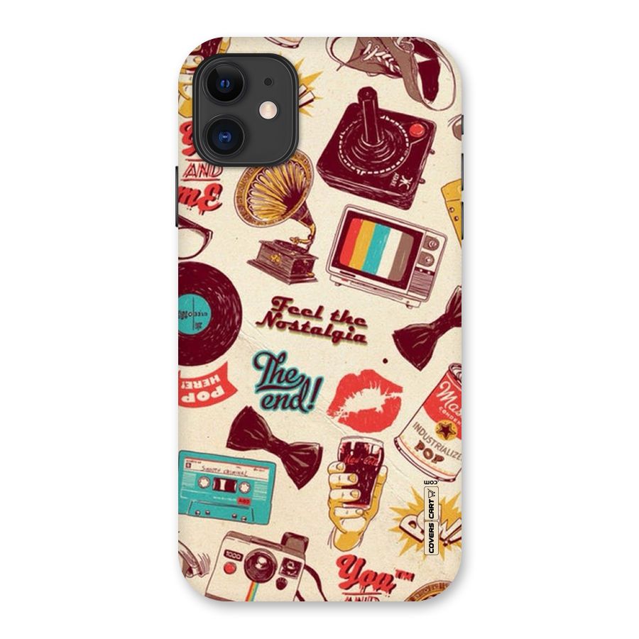 Feel The Nostalgia Back Case for iPhone 11