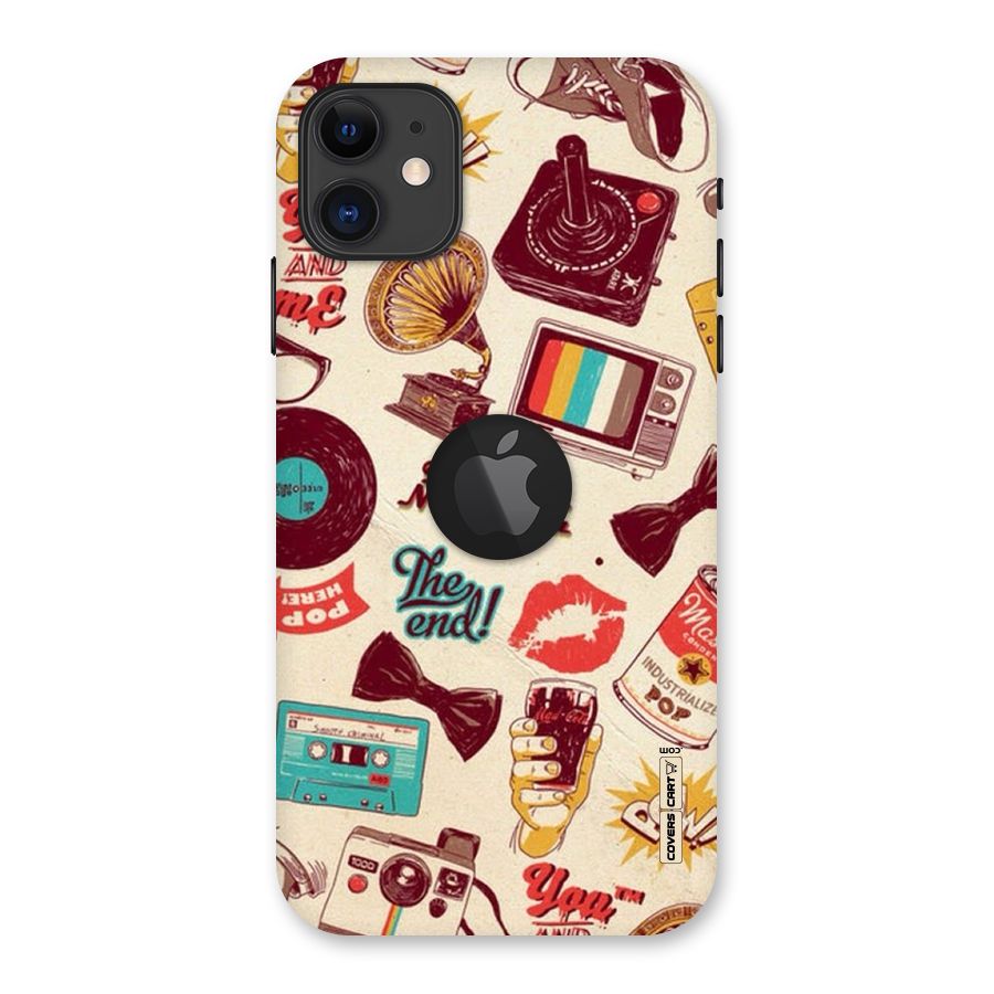 Feel The Nostalgia Back Case for iPhone 11 Logo Cut