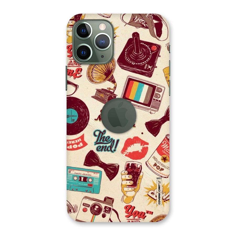 Feel The Nostalgia Back Case for iPhone 11 Pro Logo  Cut