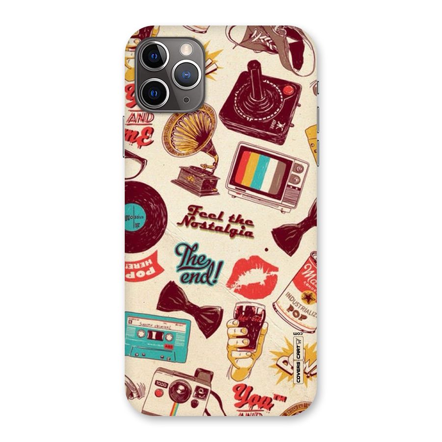 Feel The Nostalgia Back Case for iPhone 11 Pro Max