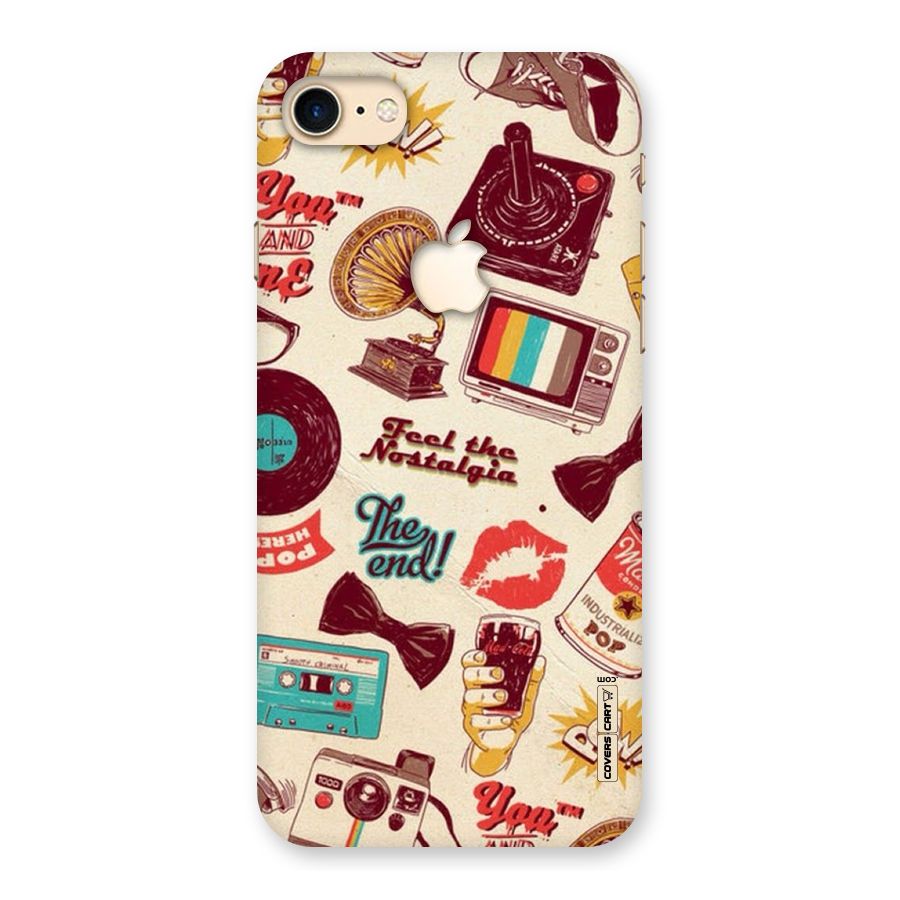Feel The Nostalgia Back Case for iPhone 7 Apple Cut