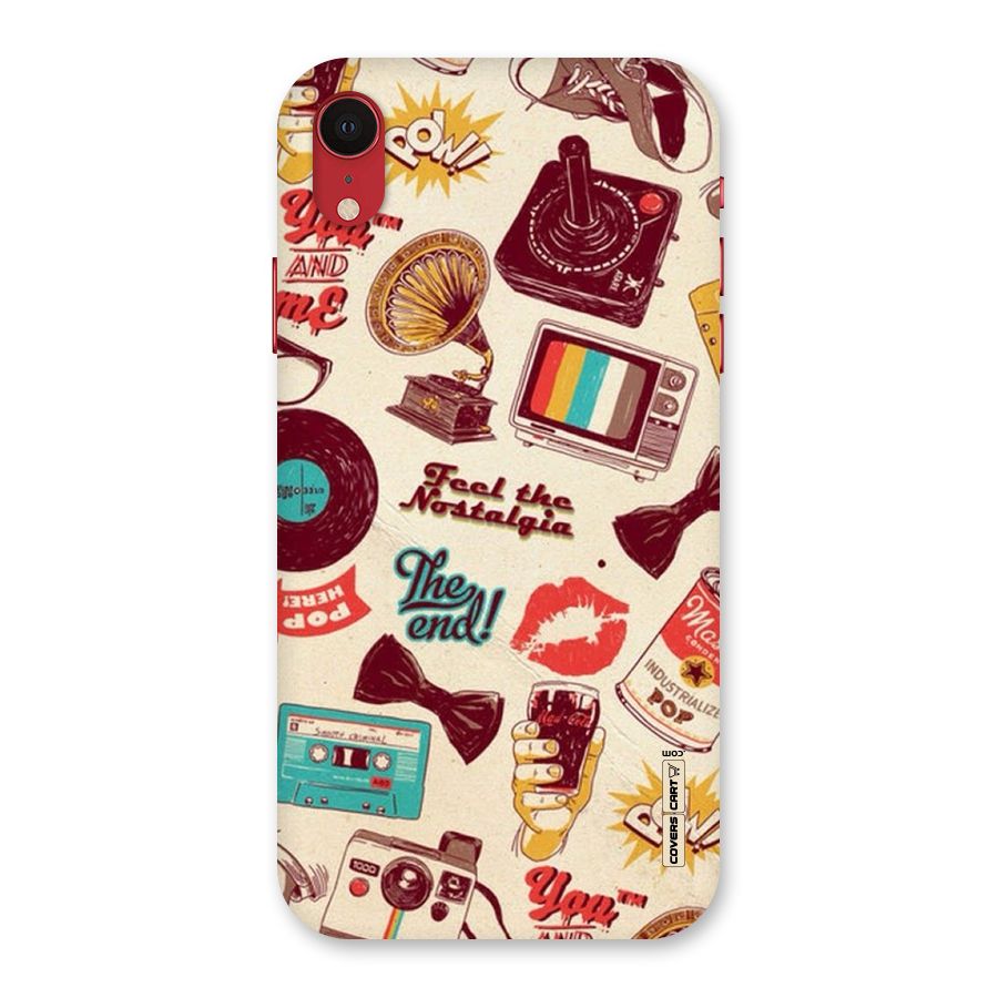 Feel The Nostalgia Back Case for iPhone XR